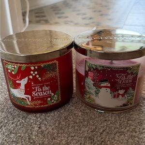 Bath & Body Works 'Tis the Season 3-Wick Candles